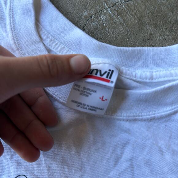 VTG 90S CAJUN STYLE SEX POSITIONS T-SHIRT FUNNY HUMOR GRAPHIC MENS LARGE STAINS - Picture 4 of 7